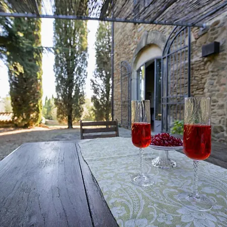 Stunning With Terrace And Private Pool In Tuscan Hills